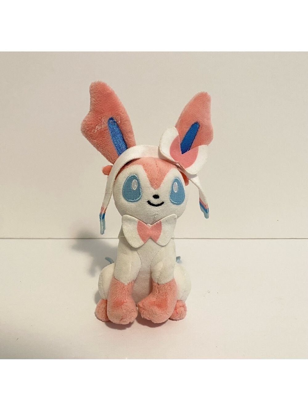 Pokemon Sylveon Plush 6” Stuffed Toy Official 3rd Third Round Action Figure Soft